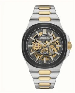 Ingersoll The Catalina | Automatic | Black Skeleton Dial | Stainless Steel Bracelet