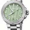 ORIS Aquis Date Seafoam Green Mother Of Pearl Dial -Festinest Zone product105231 4286 cropped.jpg.thumb FFFCFA 607x1000