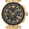 Versace GRECA CHRONO | Black Dial | Gold PVD Steel Bracelet -Festinest Zone product105342 1798 cropped.jpg.thumb FFFCFA 648x1000