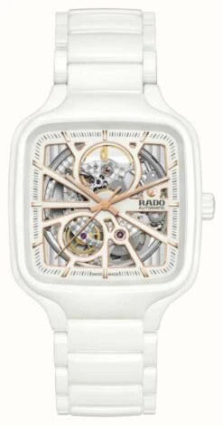 RADO True Square Automatic Open Heart White