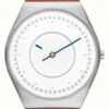 Skagen Grenen | White Dial | Brown Leather Strap -Festinest Zone product111843 8985 cropped.jpg.thumb FFFCFA 508x1000