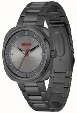 HUGO #Shrill Quartz (42mm) Grey Dial / Gunmetal PVD Stainless Steel -Festinest Zone product113730 6628 cropped.jpeg.thumb FFFCFA 682x1000