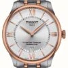 Tissot Chemin Des Tourelles | Powermatic 80 | Silver Dial | Two Tone Stainless Steel Bracelet -Festinest Zone product113961 4530 cropped.jpg.thumb FFFCFA 608x1000