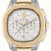 Philipp Plein $PECTRE CHRONO HIGH-ICONIC / Silver Dial Two Tone Steel -Festinest Zone product116252 3207 cropped.jpg.thumb FFFCFA 605x1000