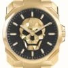 Philipp Plein THE $KULL KING HIGH-CONIC / Black Dial Gold PVD Steel -Festinest Zone product116303 3859 cropped.jpg.thumb FFFCFA 572x1000