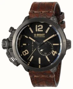 U-Boat Capsule (50mm) T5 BE Limited Edition Black / Brown Leather