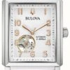 Bulova Men's Sutton Automatic | Silver Dial | Brown Leather Strap -Festinest Zone product116873 4211 cropped.jpg.thumb FFFCFA 485x1000