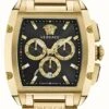 Versace Dominus Men's Black Chronograph Dial / Gold Stainless Steel Bracelet -Festinest Zone product122018 4037 cropped.jpg.thumb FFFCFA 593x1000