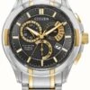 Citizen Eco-Drive Classic 8700 (42mm) Black Dial / Two-Tone Stainless Steel -Festinest Zone product123959 5748 cropped.jpg.thumb FFFCFA 672x1000
