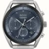 BOSS Top (44mm) Dark Blue Dial / Stainless Steel Bracelet -Festinest Zone product124376 8644 cropped.jpg.thumb FFFCFA 579x1000