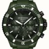 Emporio Armani Men's (43mm) Green Chronograph Dial / Green Ceramic Bracelet -Festinest Zone product126162 6743 cropped.jpg.thumb FFFCFA 594x1000