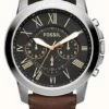 Fossil Men's Grant | Black Chronograph Dial | Brown Leather Strap -Festinest Zone product14366 8654 cropped.jpg.thumb FFFCFA 538x1000