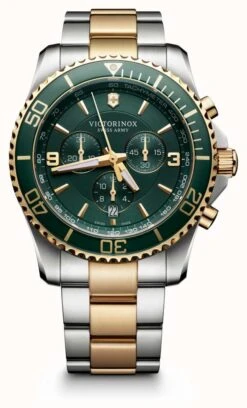 Victorinox Men's Maverick Chronograph Two Tone
