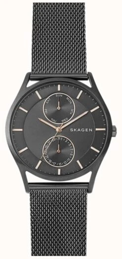 Skagen Men's Holst Gun Metal PVD Plated