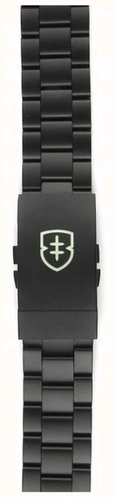 Elliot Brown Men's 22mm Brushed Black Pvd Bracelet Strap Only