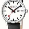 Mondaine Unisex Evo 2 Date Leather Strap Watch -Festinest Zone product42704 0 9652 cropped.jpg.thumb FFFCFA 568x1000