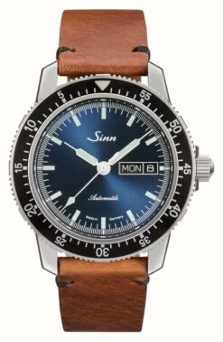 Sinn 104 St Sa I B | Vintage Brown Leather Strap