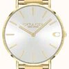 Coach | Men's | Charles | Gold PVD Bracelet | Silver Dial | -Festinest Zone product52614 3410 cropped.jpg.thumb FFFCFA 602x1000