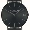 Coach | Men's | Charles | Black Leather Strap | Black Dial | -Festinest Zone product52616 3155 cropped.jpg.thumb FFFCFA 614x1000
