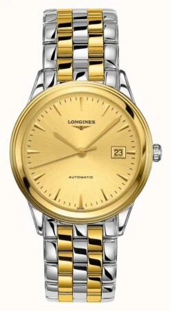 LONGINES | Flagship | Men's 38.5mm Two Tone | Swiss Automatic