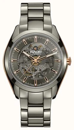 RADO HyperChrome Automatic Open Heart (42mm) Skeleton Dial / Plasma High-Tech Ceramic