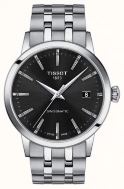 Tissot Swissmatic | Black Dial | Stainless Steel Bracelet