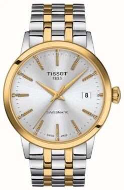 Tissot Swissmatic | Silver Dial Two Tone Stainless Steel Bracelet