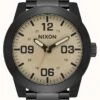 Nixon Corporal SS | Black / Khaki | Black IP Steel Bracelet | Khaki Dial -Festinest Zone product63721 7518 cropped.jpg.thumb FFFCFA 707x1000
