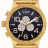 Nixon 51-30 Chrono | All Gold / Indigo | Gold IP Bracelet | Indigo Dial -Festinest Zone product68641 7602 cropped.jpg.thumb FFFCFA 757x1000