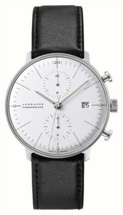 Junghans Max Bill Chronoscope Sapphire Glass
