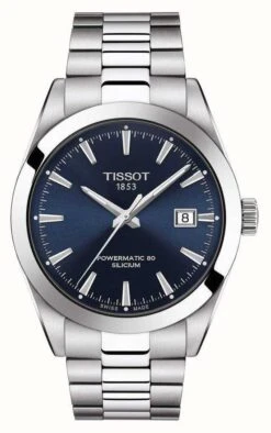 Tissot | Powermatic 80 Silicium | Automatic | Blue Date Dial |