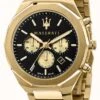Maserati Stile Chronograph Men's Yellow Gold Plated -Festinest Zone product71284 3429 cropped.jpg.thumb FFFCFA 596x1000