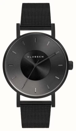 Klasse14 Volare Dark Metal 36mm Mesh Bracelet