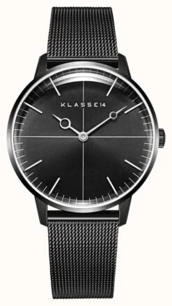 Klasse14 Disco Volante Black Milanese Mesh 36mm