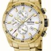 Festina Men's Chronograph | Silver Dial | Gold PVD Watch -Festinest Zone product75677 1747 cropped.jpg.thumb FFFCFA 651x1000