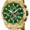 Festina Men's Chronograph | Green Dial | Gold PVD Plated Bracelet -Festinest Zone product75683 5718 cropped.jpg.thumb FFFCFA 651x1000