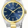 Festina Men's | Blue Dial | Two Tone Bracelet -Festinest Zone product75824 2464 cropped.jpg.thumb FFFCFA 581x1000