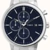 Timex Chicago Chrono 45mm Silvertone Case Blue Dial SST Bracelet -Festinest Zone product82825 3573 cropped.jpg.thumb FFFCFA 669x1000