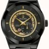Bulova Millenia Automatic 41mm Black PVD Plated -Festinest Zone product90170 4368 cropped.jpg.thumb FFFCFA 583x1000