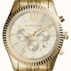 Michael Kors Men's Lexington Yellow Gold Toned Watch -Festinest Zone product94103 8329 cropped.jpg.thumb FFFCFA 600x1000
