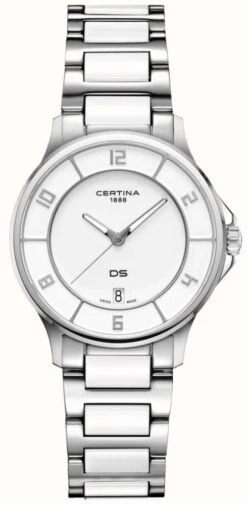 Certina DS-6 Quartz Movement White Dial Watch