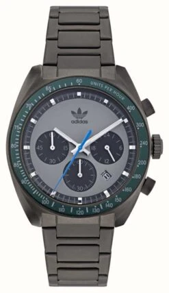 Adidas EDITION ONE CHRONO | Grey Dial | Grey PVD Steel